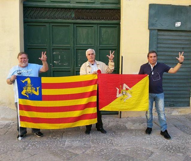 Carlo Mangano, Totò Morana e Francesco Guadalupi